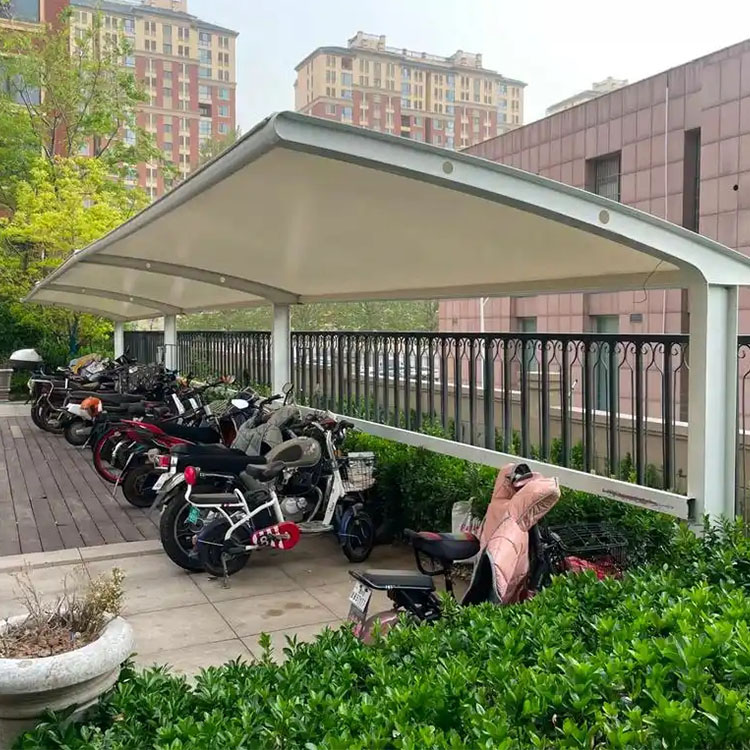 垫江县膜结构电动车棚